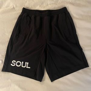 Lululemon x SoulCycle Mens Gym Shorts NEW